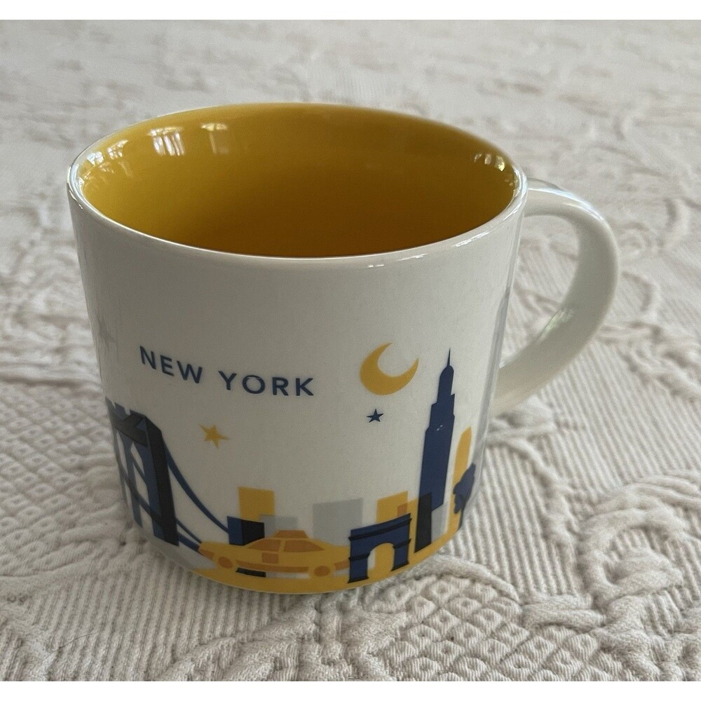 Starbucks New York You Are Here Coffee Mug 14 Oz Cup Collection 2015